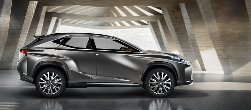 Illustration for article titled World Premiere of the Lexus LF-NX Crossover Concept at the 2013 Frankfurt Motor Show
